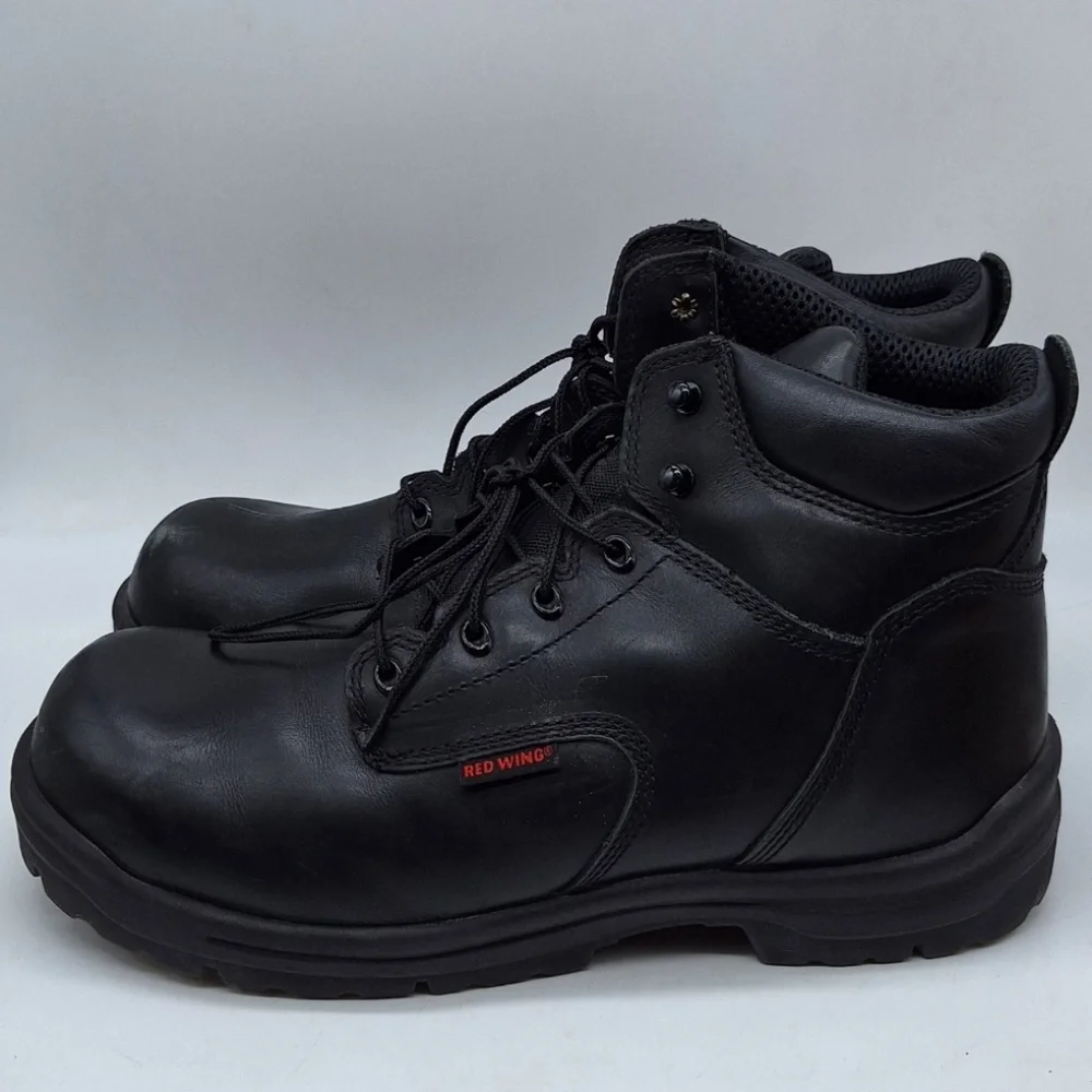 Red Wing Leather Steel Toe‎ Work Boots sz 14 #2234